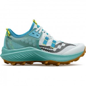 Turquoise Women's Saucony Endorphin Rift Trail Running Shoes | AUS-FZWHI