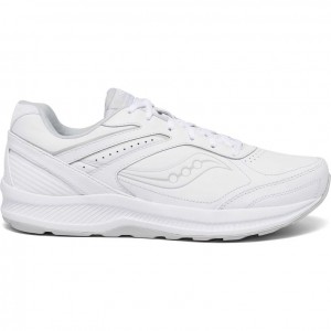 White Men's Saucony Echelon Walker 3 Extra Wide Running Shoes | AUS-VBEMA