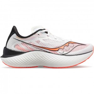 White Men's Saucony Endorphin Pro 3 Running Shoes | AUS-FEQKM