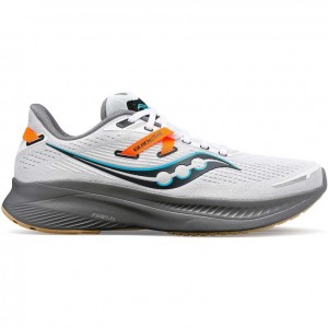 White Men's Saucony Guide 16 Running Shoes | AUSTRALIA-RGDBW