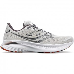 White Men's Saucony Guide 16 Running Shoes | AUSTRALIA-EMUQD