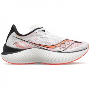 White Women's Saucony Endorphin Pro 3 Running Shoes | AUSTRALIA-SNZKL