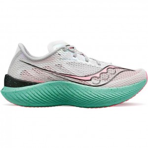 White Women's Saucony Endorphin Pro 3 Running Shoes | AUSTRALIA-JIESQ