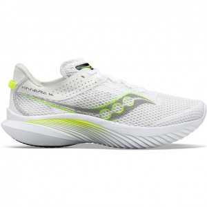 White Women's Saucony Kinvara 14 Running Shoes | AUS-VTRCJ