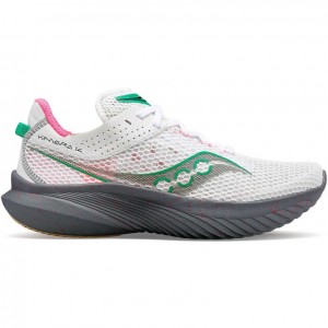 White Women's Saucony Kinvara 14 Running Shoes | AUSTRALIA-BAFJX