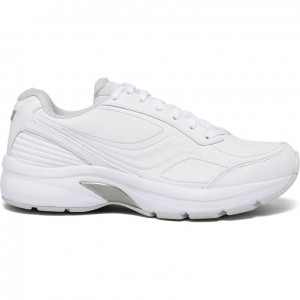 White Women's Saucony Omni Walker 3 Wide Running Shoes | AUS-XOJRZ