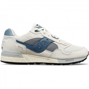 White / Blue Men's Saucony Shadow 5000 Trainer | AUS-GOECZ