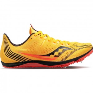 Yellow Women's Saucony Endorphin 3 Spikes | AUSTRALIA-XMPFT