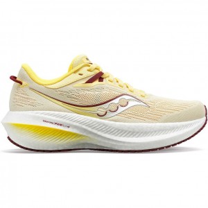 Yellow Women's Saucony Triumph 21 Running Shoes | AUSTRALIA-ALOVH