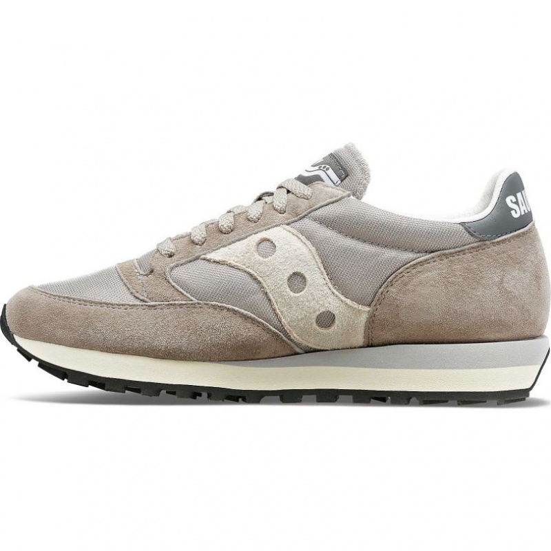 Beige Men's Saucony Jazz 81 Trainer | AUSTRALIA-XOVQR