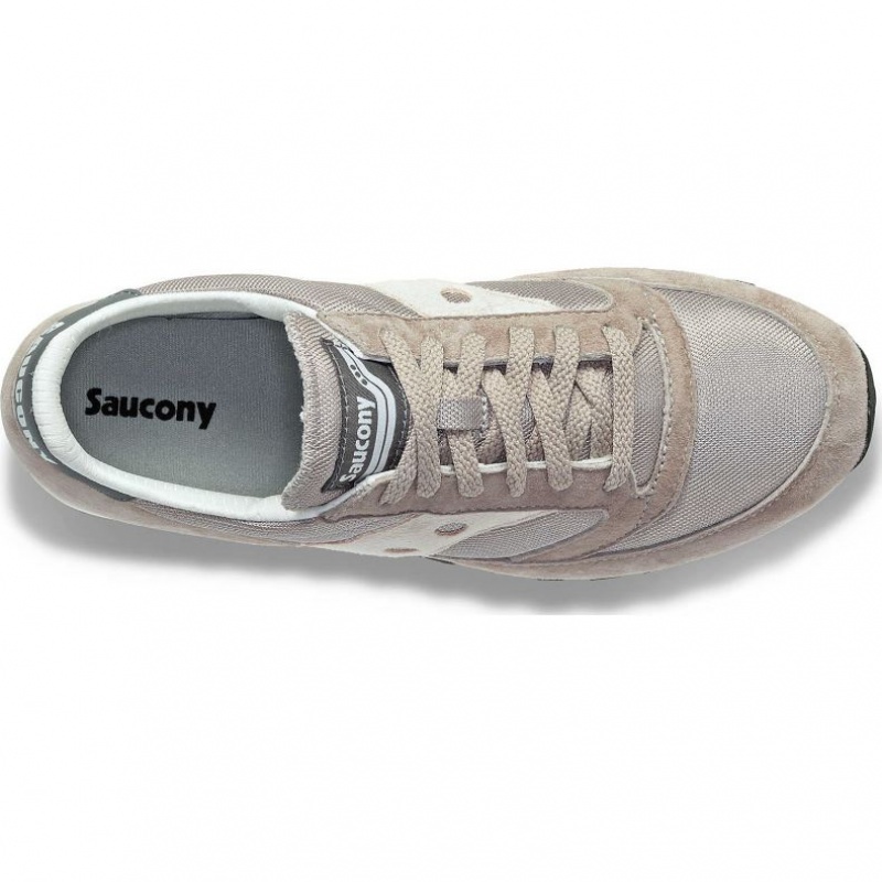 Beige Men's Saucony Jazz 81 Trainer | AUSTRALIA-XOVQR