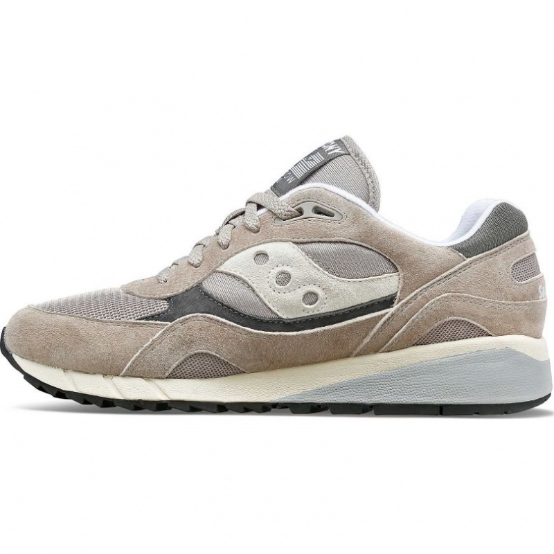 Beige Men's Saucony Shadow 6000 Trainer | AUS-LMOTY