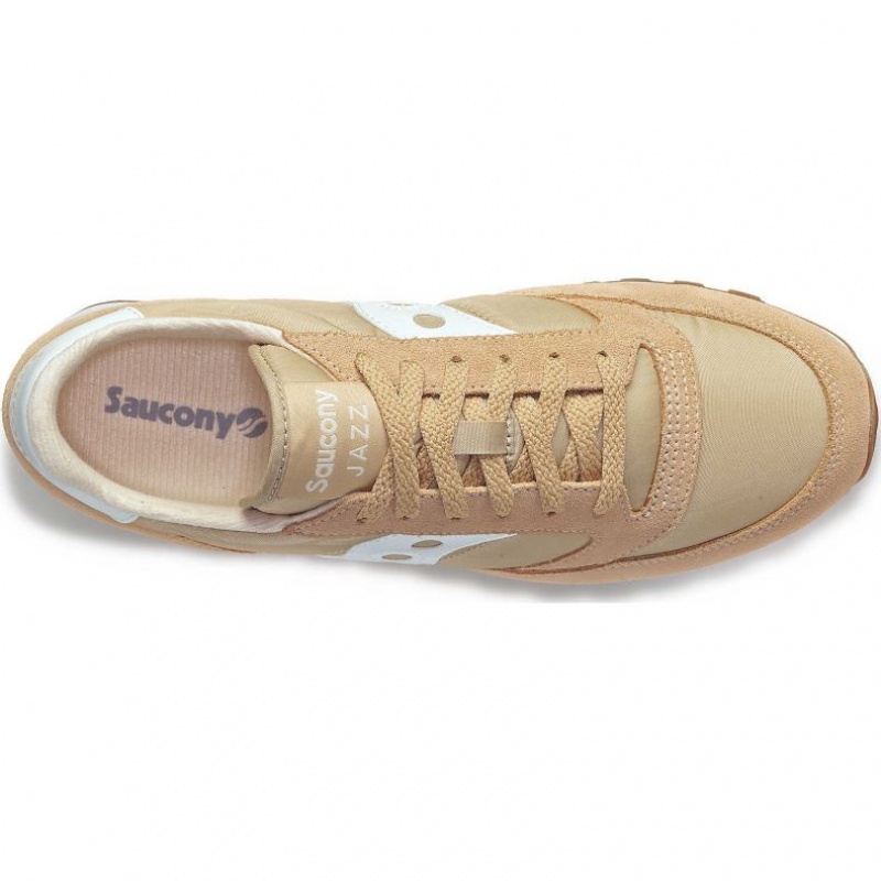 Beige Women's Saucony Jazz Original Trainer | AUS-PGWEZ