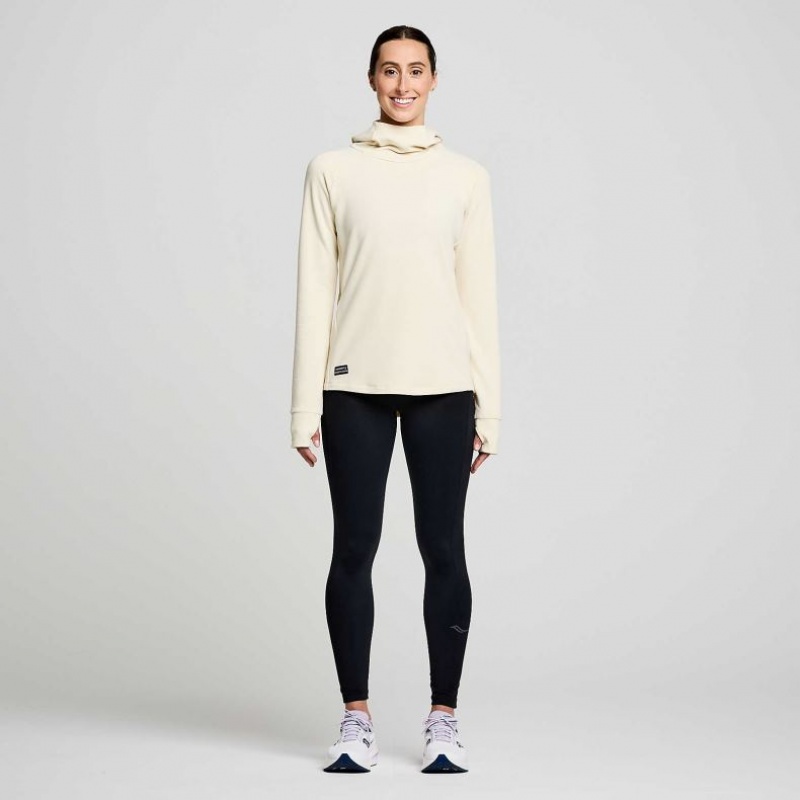 Beige Women's Saucony Triumph Tunic Hoodie | AUSTRALIA-NEWBR