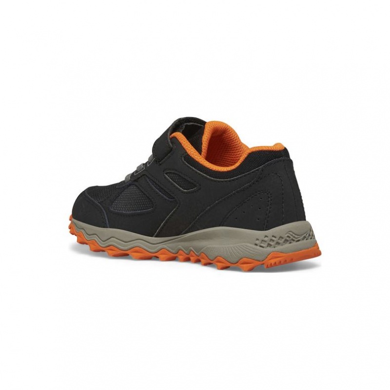 Black Big Kids' Saucony Cohesion TR14 A/C Sneaker | AUS-QMFYH