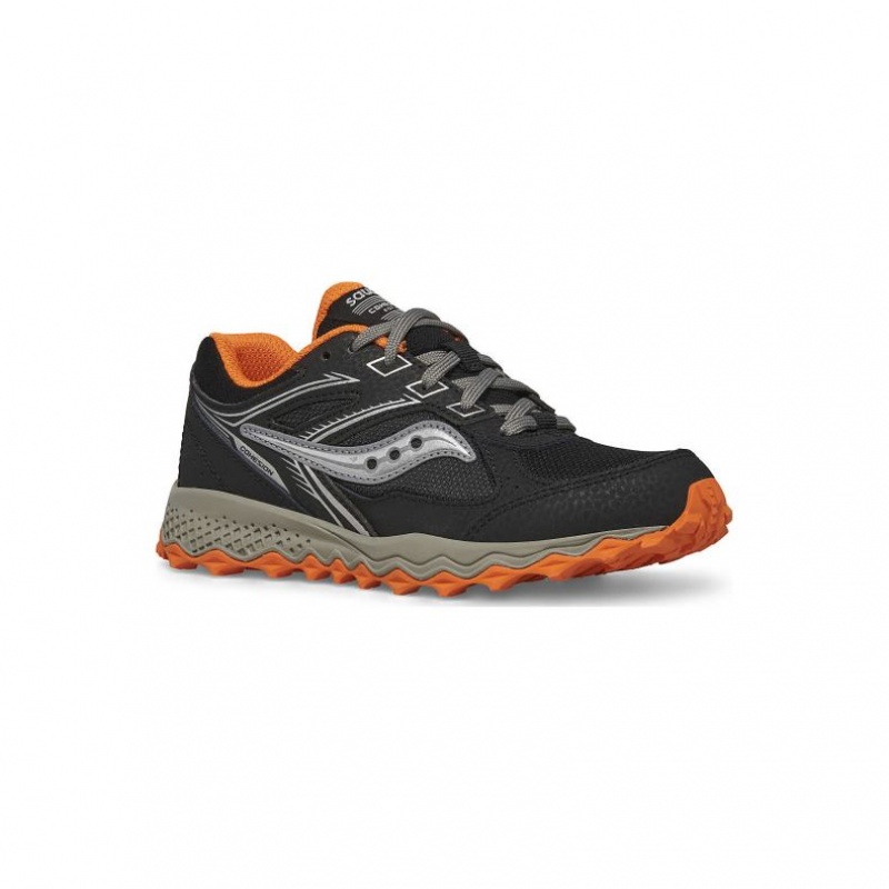 Black Big Kids' Saucony Cohesion TR14 Lace Sneaker | AUS-MBJNI