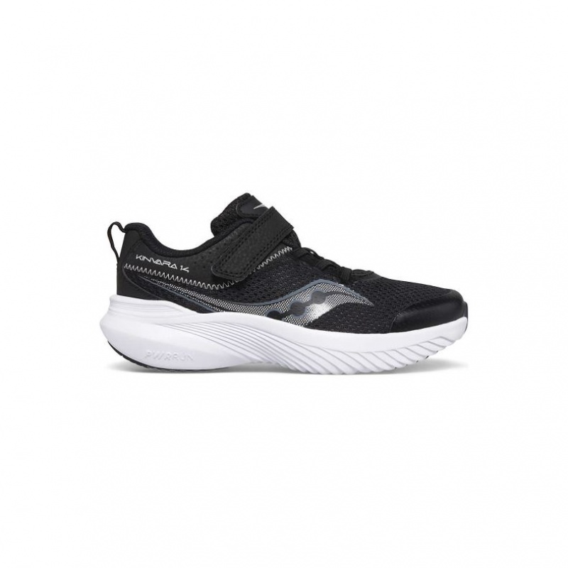 Black Big Kids\' Saucony Kinvara 14 A/C Sneaker | AUSTRALIA-FDKWC