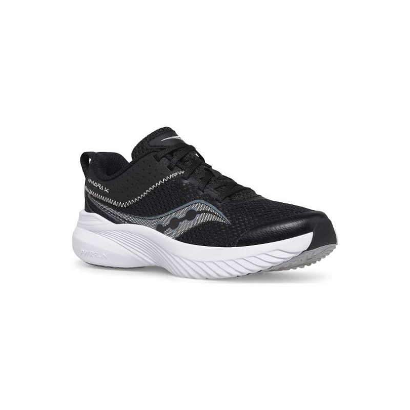 Black Big Kids' Saucony Kinvara 14 Sneaker | AUS-FLGRH