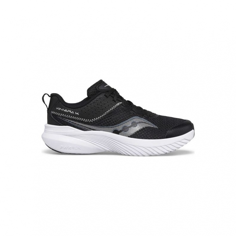 Black Big Kids\' Saucony Kinvara 14 Sneaker | AUS-FLGRH