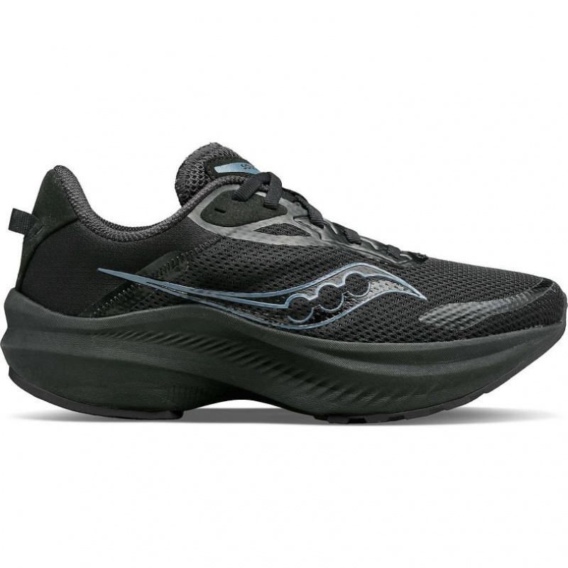 Black Men\'s Saucony Axon 3 Running Shoes | AUS-DNUEB