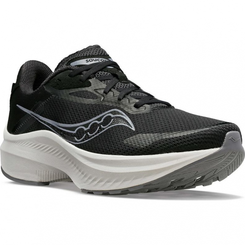 Black Men's Saucony Axon 3 Running Shoes | AUS-FCWKM