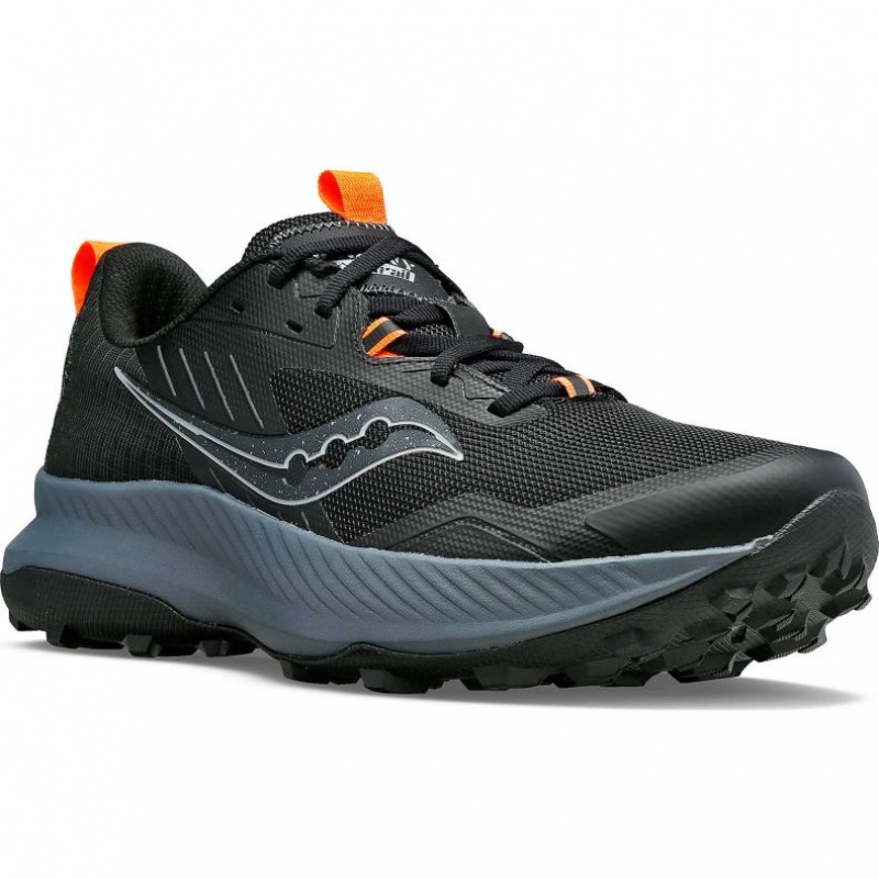 Black Men's Saucony Blaze TR Trail Running Shoes | AUS-IWYNL