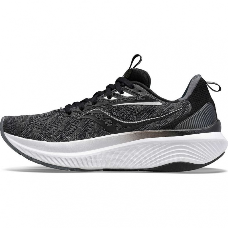 Black Men's Saucony Echelon 9 Running Shoes | AUSTRALIA-QJXZP