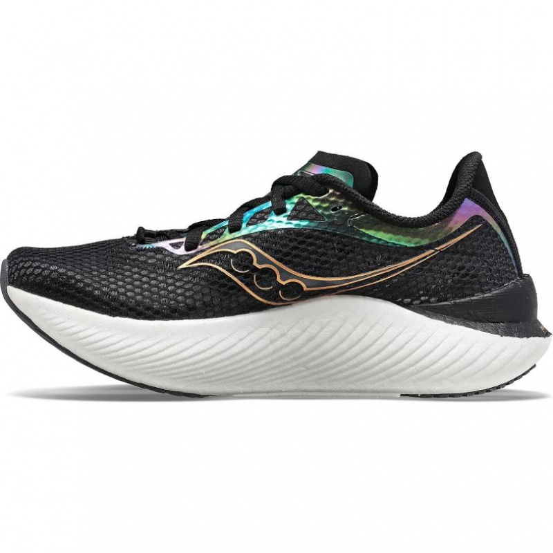 Black Men's Saucony Endorphin Pro 3 Running Shoes | AUS-KTOID