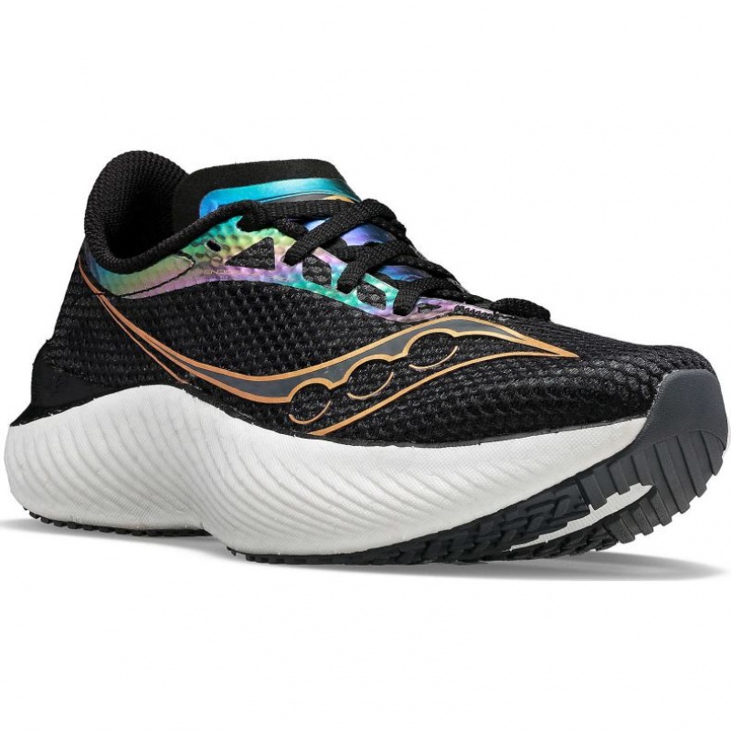 Black Men's Saucony Endorphin Pro 3 Running Shoes | AUS-KTOID