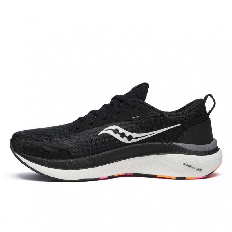 Black Men's Saucony Freedom Crossport Running Shoes | AUS-EGCQO