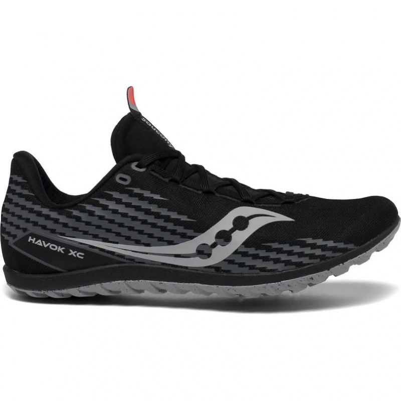 Black Men\'s Saucony Havok XC 3 Spikes | AUSTRALIA-GQZYD