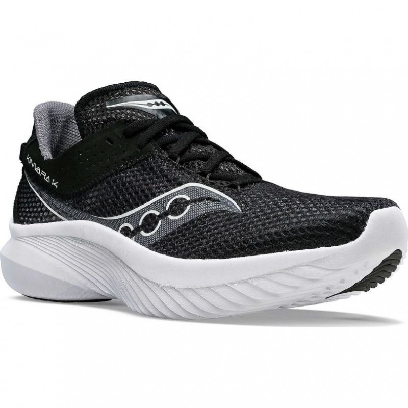 Black Men's Saucony Kinvara 14 Running Shoes | AUS-NAWQG