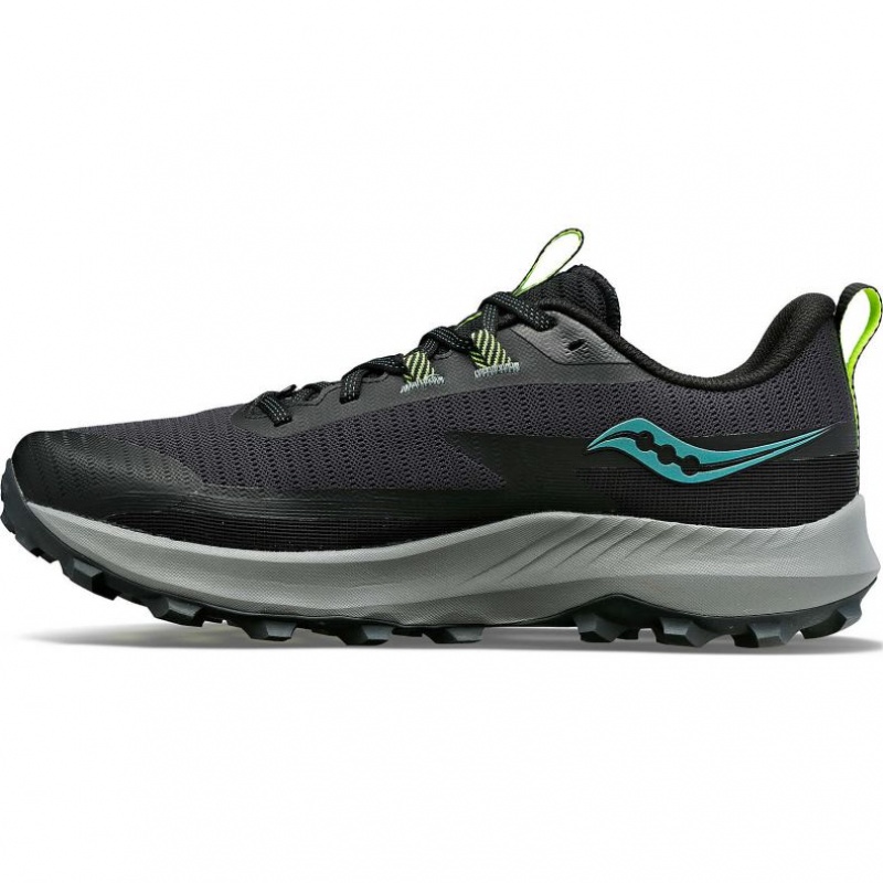 Black Men's Saucony Peregrine 13 Trail Running Shoes | AUS-LWRBQ