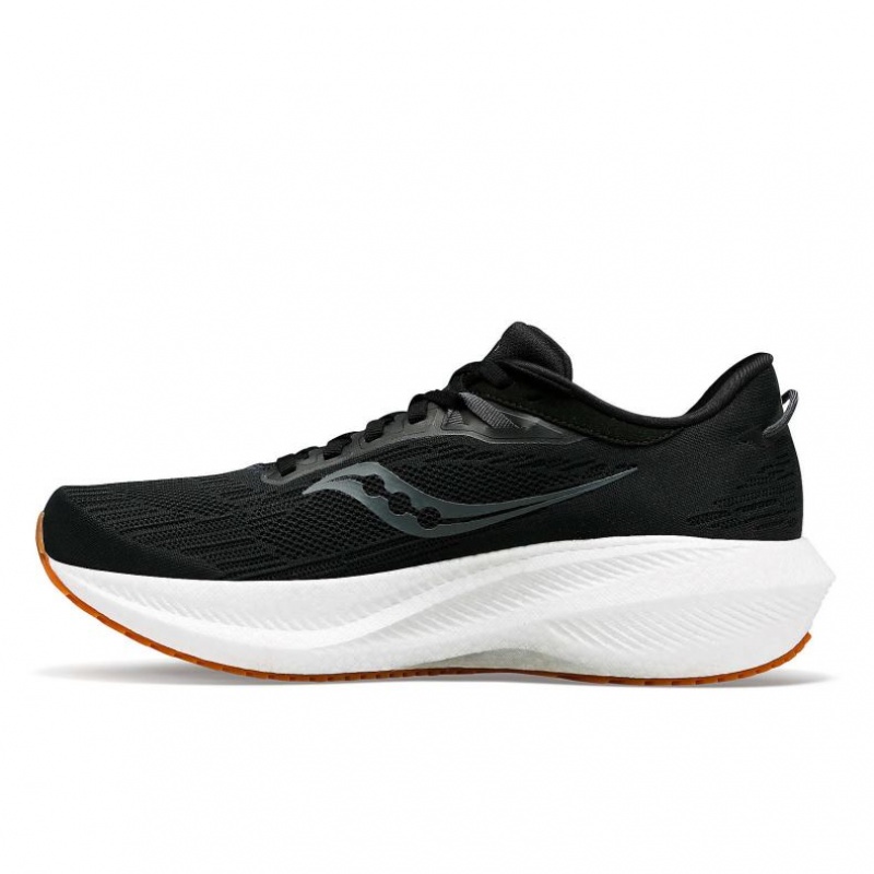 Black Men's Saucony Triumph 21 Running Shoes | AUSTRALIA-RFGUI