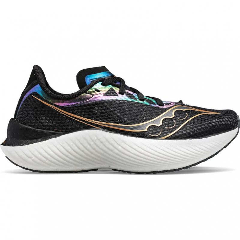 Black Women\'s Saucony Endorphin Pro 3 Running Shoes | AUS-NVZFJ