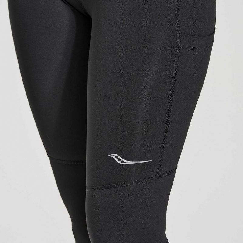 Black Women's Saucony Fortify Tight | AUSTRALIA-FNVIE