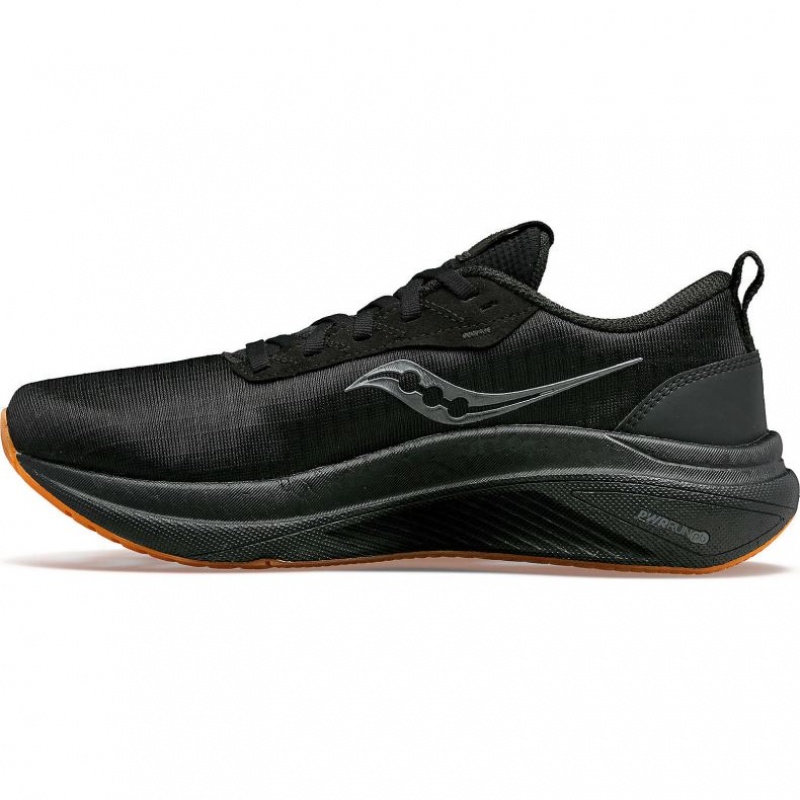 Black Women's Saucony Freedom Crossport Running Shoes | AUS-UXMNR