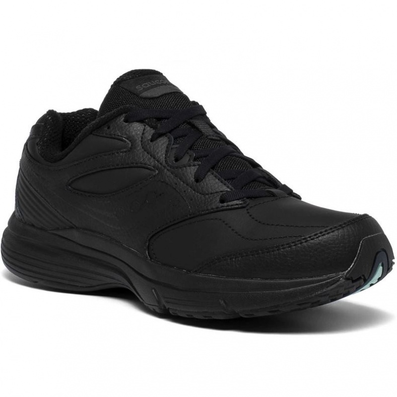 Black Women's Saucony Integrity Walker 3 Walking Shoes | AUS-MZVJH