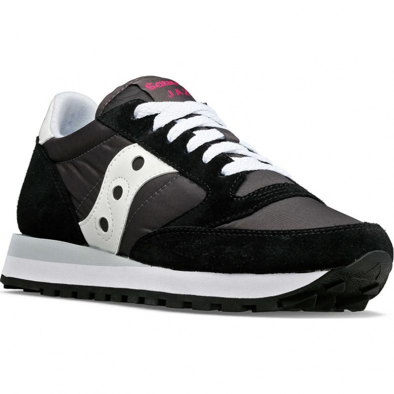 Black Women's Saucony Jazz Original Trainer | AUS-MPHCI