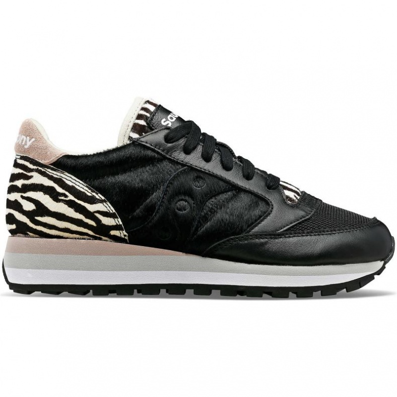 Black Women\'s Saucony Jazz Triple Trainer | AUS-PNMXR