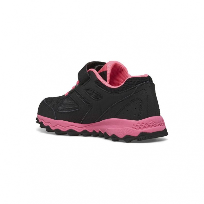 Black / Pink Big Kids' Saucony Cohesion TR14 A/C Sneaker | AUSTRALIA-NCWMS