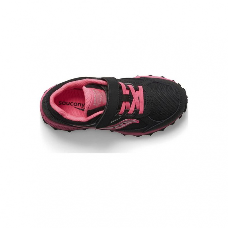 Black / Pink Big Kids' Saucony Cohesion TR14 A/C Sneaker | AUSTRALIA-NCWMS