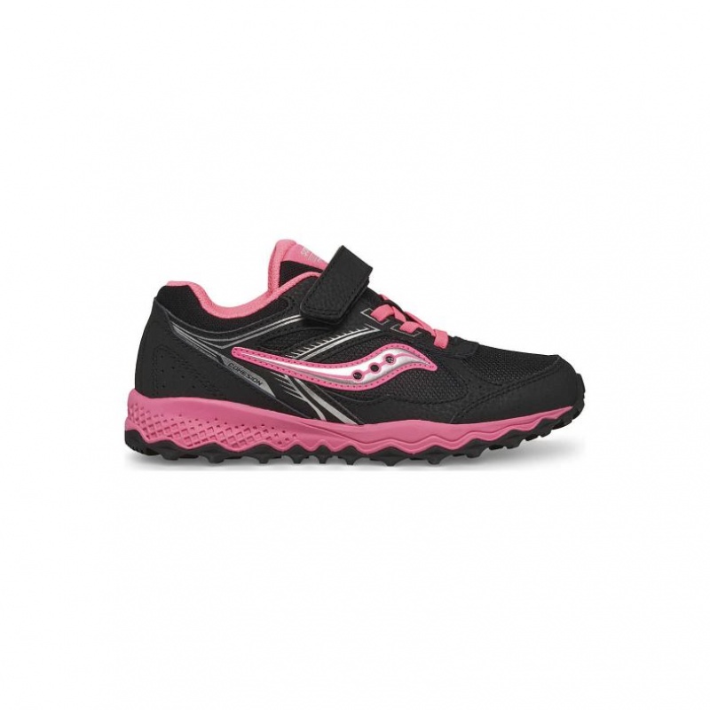 Black / Pink Big Kids\' Saucony Cohesion TR14 A/C Sneaker | AUSTRALIA-NCWMS