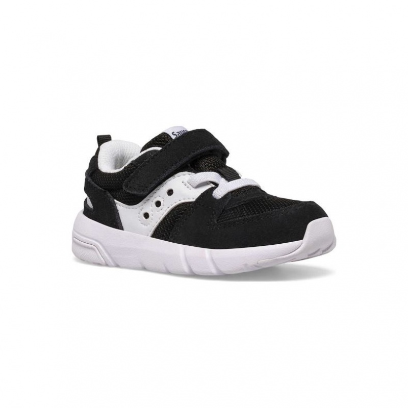 Black / White Little Kids' Saucony Jazz Lite 2.0 Sneaker | AUSTRALIA-UOZPC