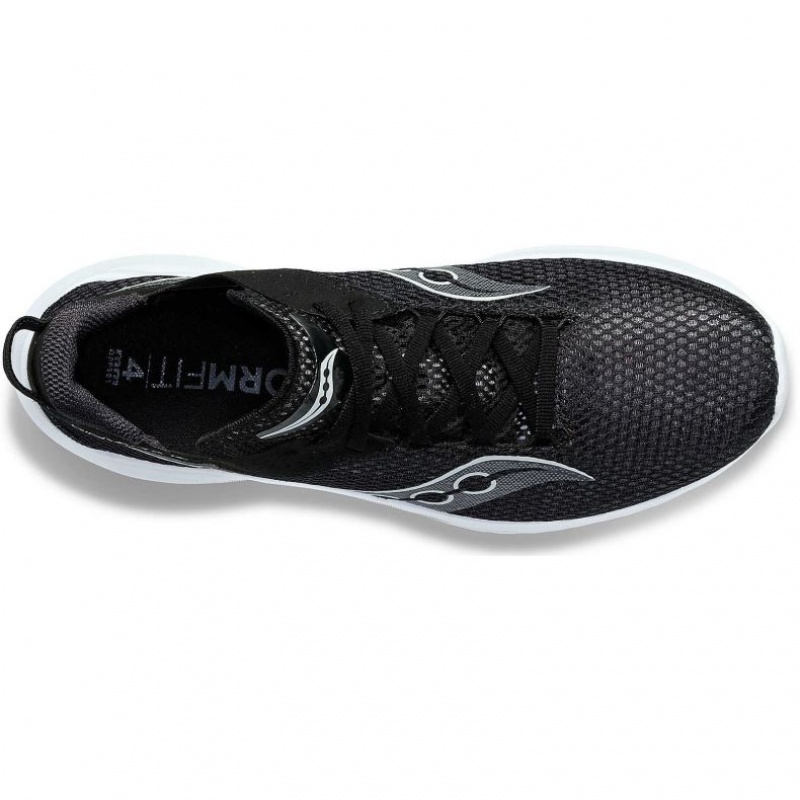 Black / White Women's Saucony Kinvara 14 Running Shoes | AUSTRALIA-OQJPT