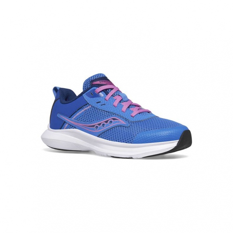 Blue Big Kids' Saucony Axon 3 Sneaker | AUS-TWFOH