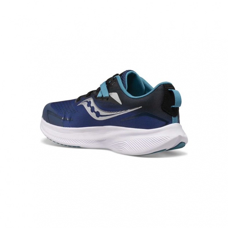 Blue Big Kids' Saucony Ride 15 Sneaker | AUS-STJCA