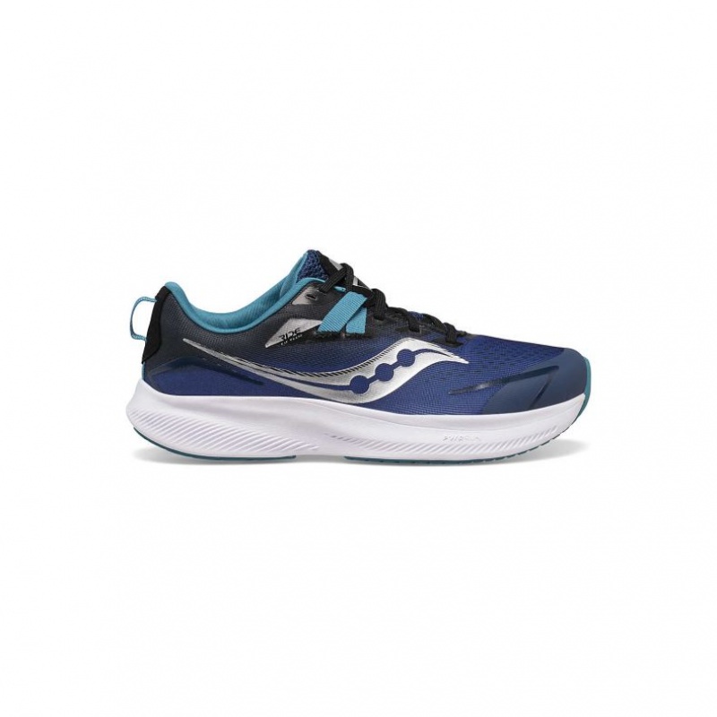 Blue Big Kids\' Saucony Ride 15 Sneaker | AUS-STJCA