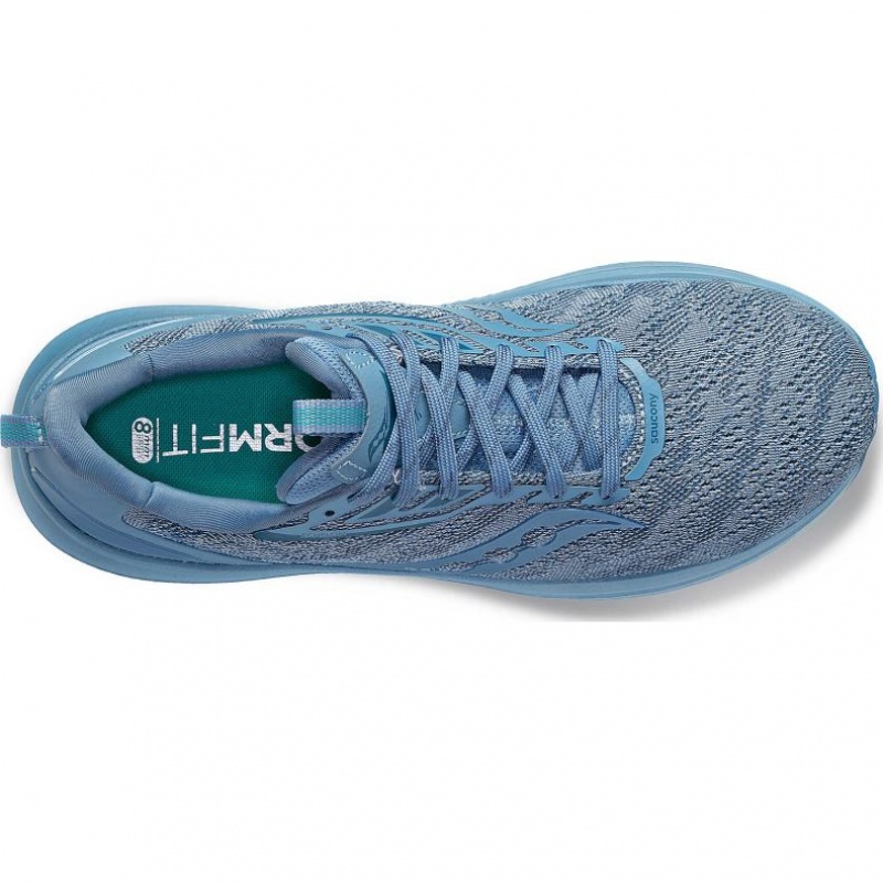 Blue Men's Saucony Echelon 9 Running Shoes | AUSTRALIA-MZVGP