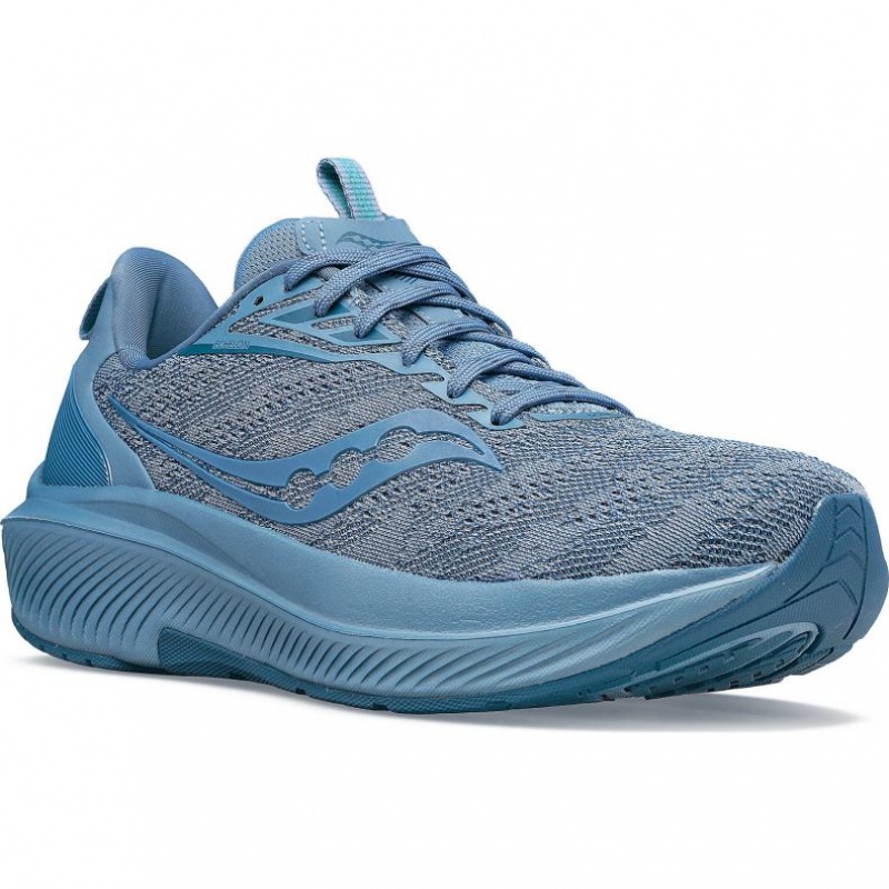 Blue Men's Saucony Echelon 9 Running Shoes | AUSTRALIA-MZVGP